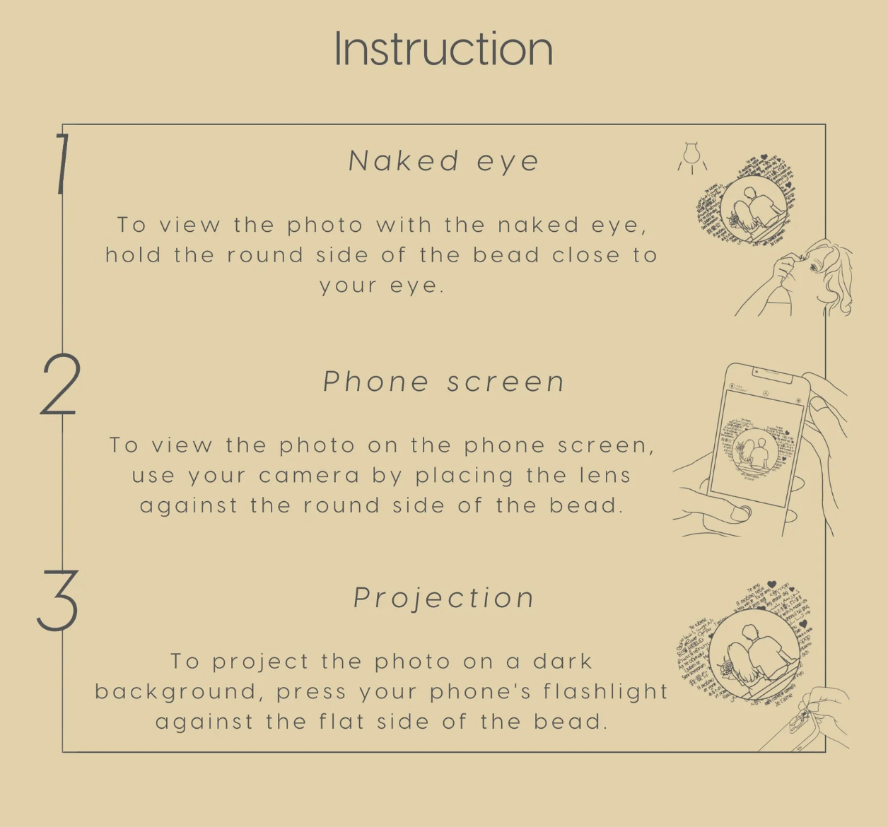 Heart Projection Necklace