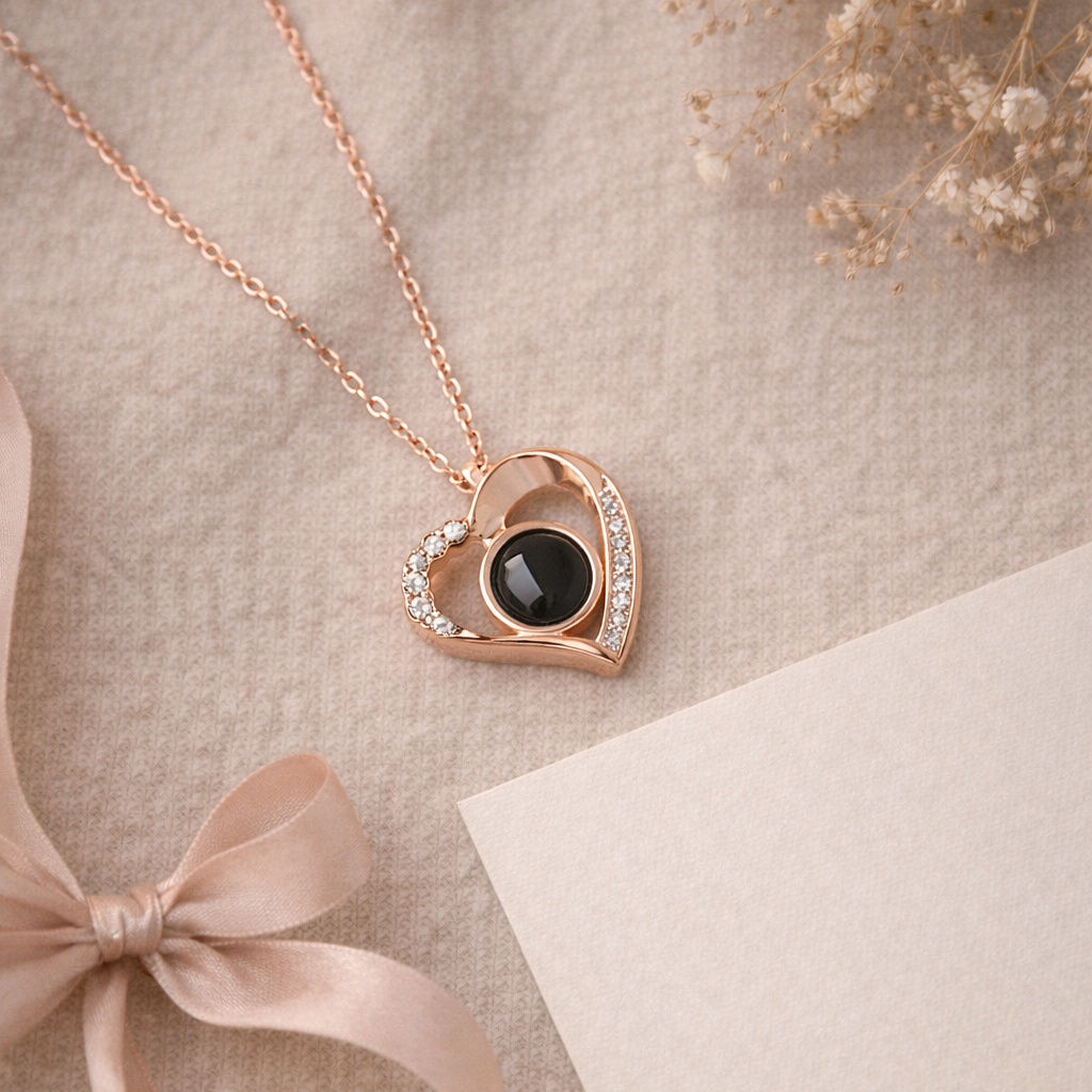 Heart Projection Necklace
